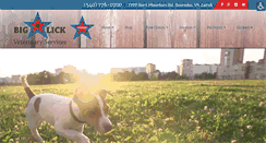 Desktop Screenshot of biglickvet.com